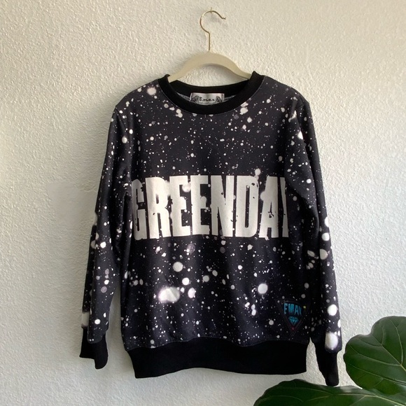 Green Day Graphic Sweatshirt - Picture 2 of 4